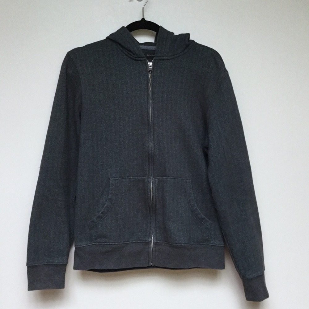 🛑 3/$15 Banana Republic zip up Hoodie